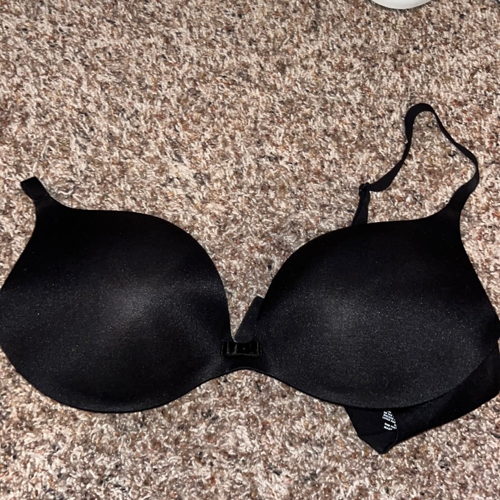 Black Plunge Bra